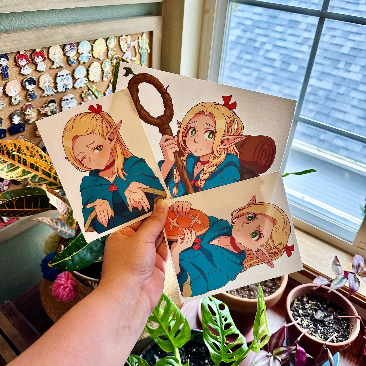 TSUNDERE X KONA DUNGEON MAGE VINYL STICKERS