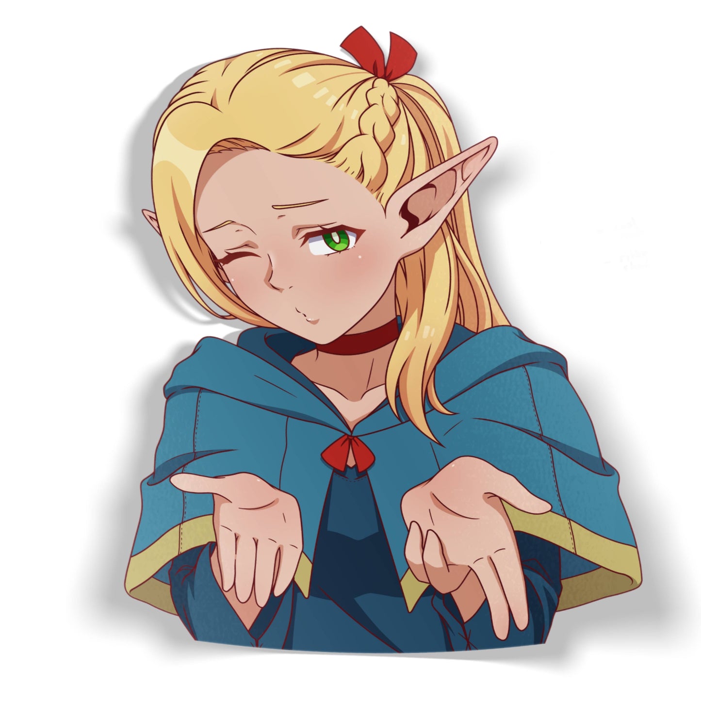 TSUNDERE X KONA DUNGEON MAGE VINYL STICKERS