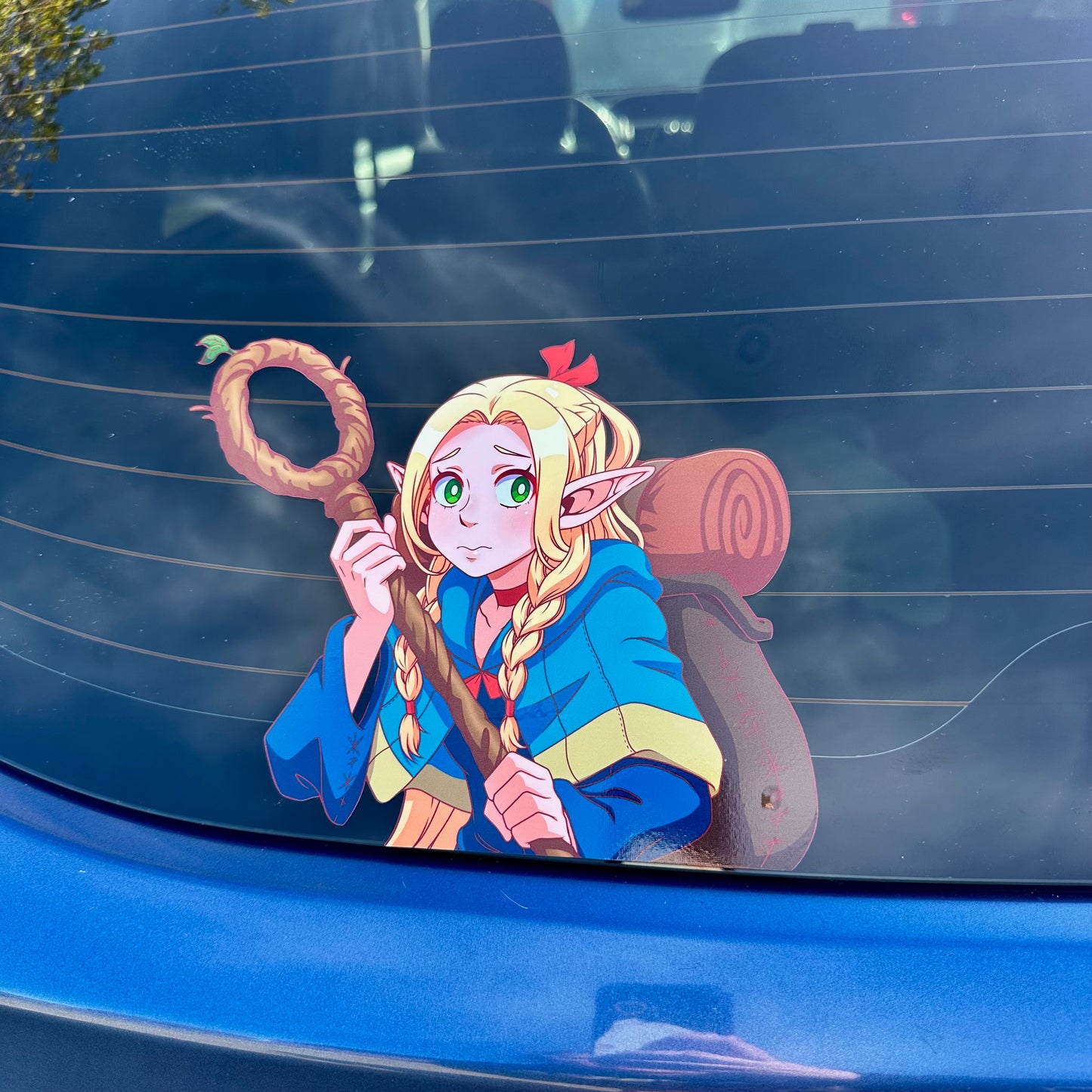 TSUNDERE X KONA DUNGEON MAGE VINYL STICKERS