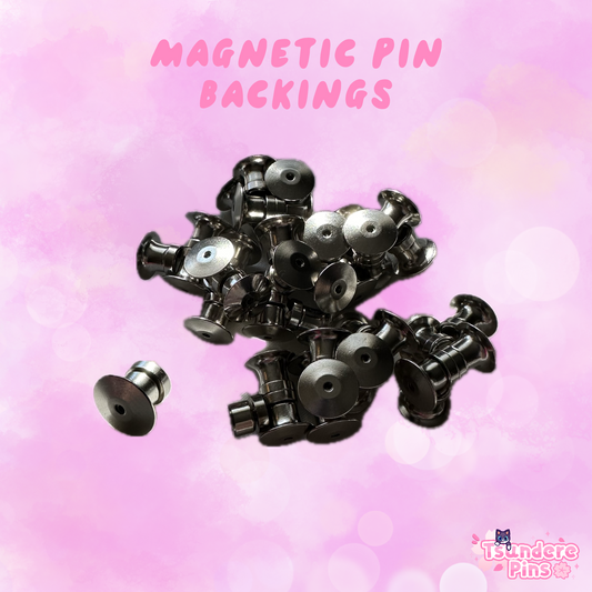 MAGNETIC PIN BACKS